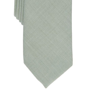 Bar III Men's Forte Skinny Textured Tie Green Size Regular