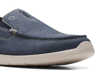 Clarks Men's Gorwin Step Slip On Loafer Shoes Blue Size 11 M