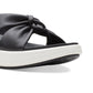 Clarks Women's Cloudsteppers Drift Ave Slip On Wedge Sandals Black Size 8 M