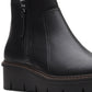 Clarks Women's Airabell Zip Booties Black Size 6 M