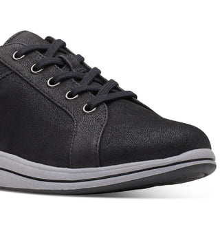 Clarks Women's Cloudsteppers Breeze Sky Lace Up Sneakers Black Size 8.5 M