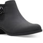 Clarks Women's Adreena Field Booties Black Size 9.5 W