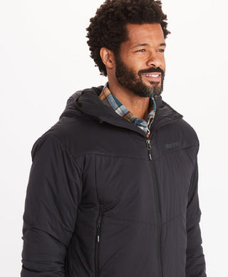 Marmot Men's Hooded Jacket Black Size Large