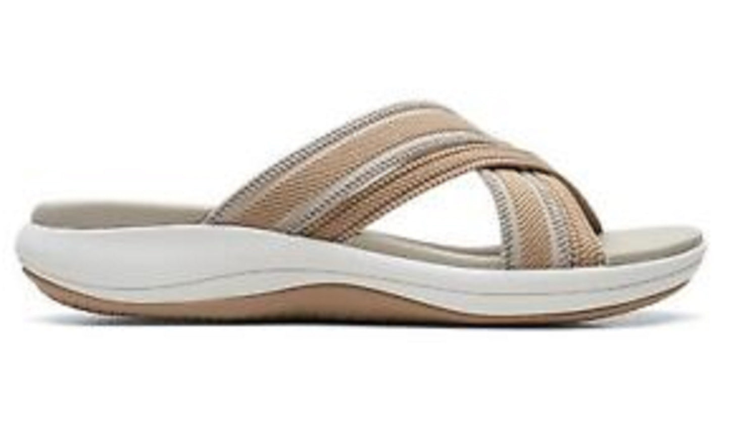 Clarks Women's Cloudsteppers Mira Isle Sandals Shoes Brown Size 7 M