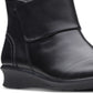 Clarks Women's Hope Track Fashion Boot Black Size 5.5 M