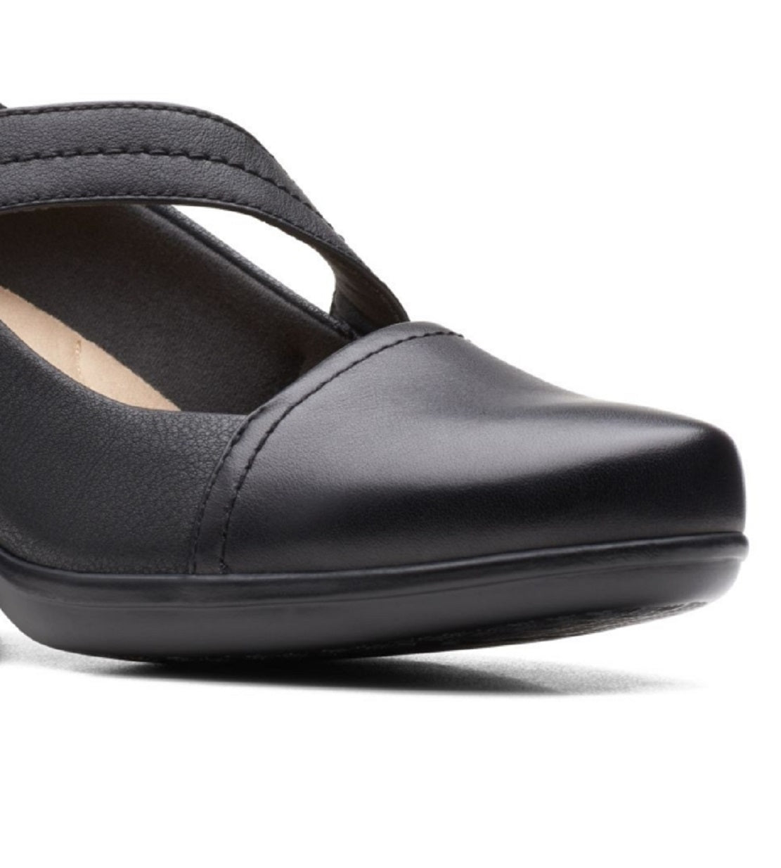 Clarks Women's Collection Emily Pearl Maryjanes Shoes Black Size 7 N