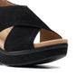 Clarks Women's Giselle Cove Sandals Black Size 8.5 W