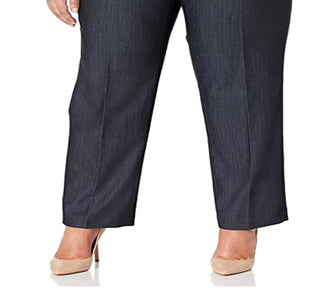 Calvin Klein Women's Plus Denim Modern Pant Blue Size 4