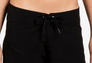 Volcom Women's Simply Solid 5 Boardshort Swimsuit Black Size 13