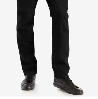 Levi's Men's 502 Flex Taper Jeans Black Size 30X30