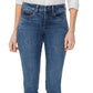 NYDJ Women's Marilyn Tummy Control Straight Leg Jeans Blue Size 12