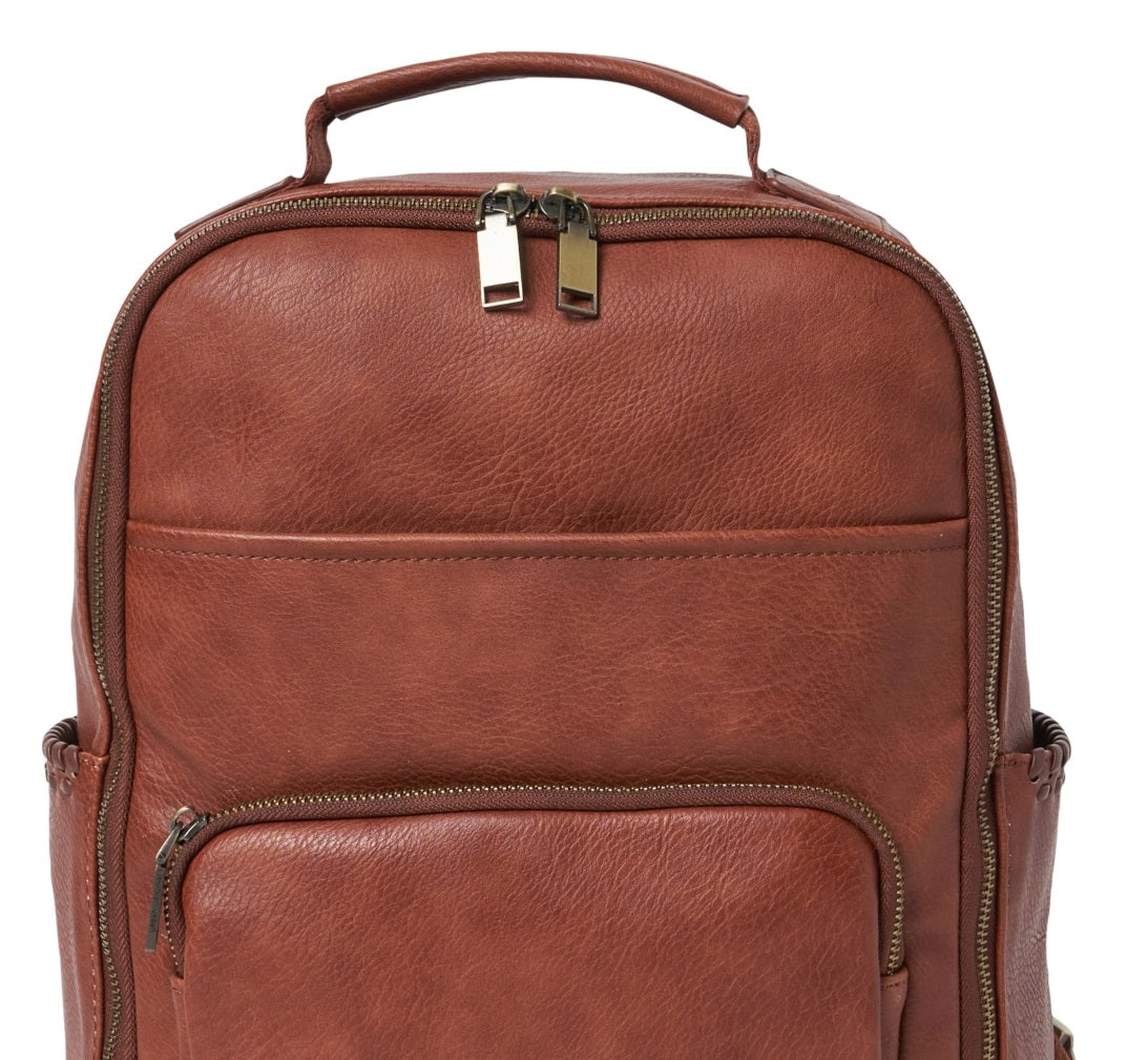 Urban Originals Women's Astra Backpack Bag Brown Size Regular