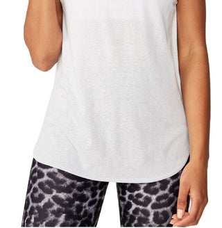 COTTON ON Women's Active Curve Hem Tank Top Gray Size X-Small