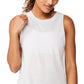 COTTON ON Women's Active Curve Hem Tank White Size Small
