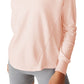 COTTON ON Women's Active Rib Long Sleeve Top Pink