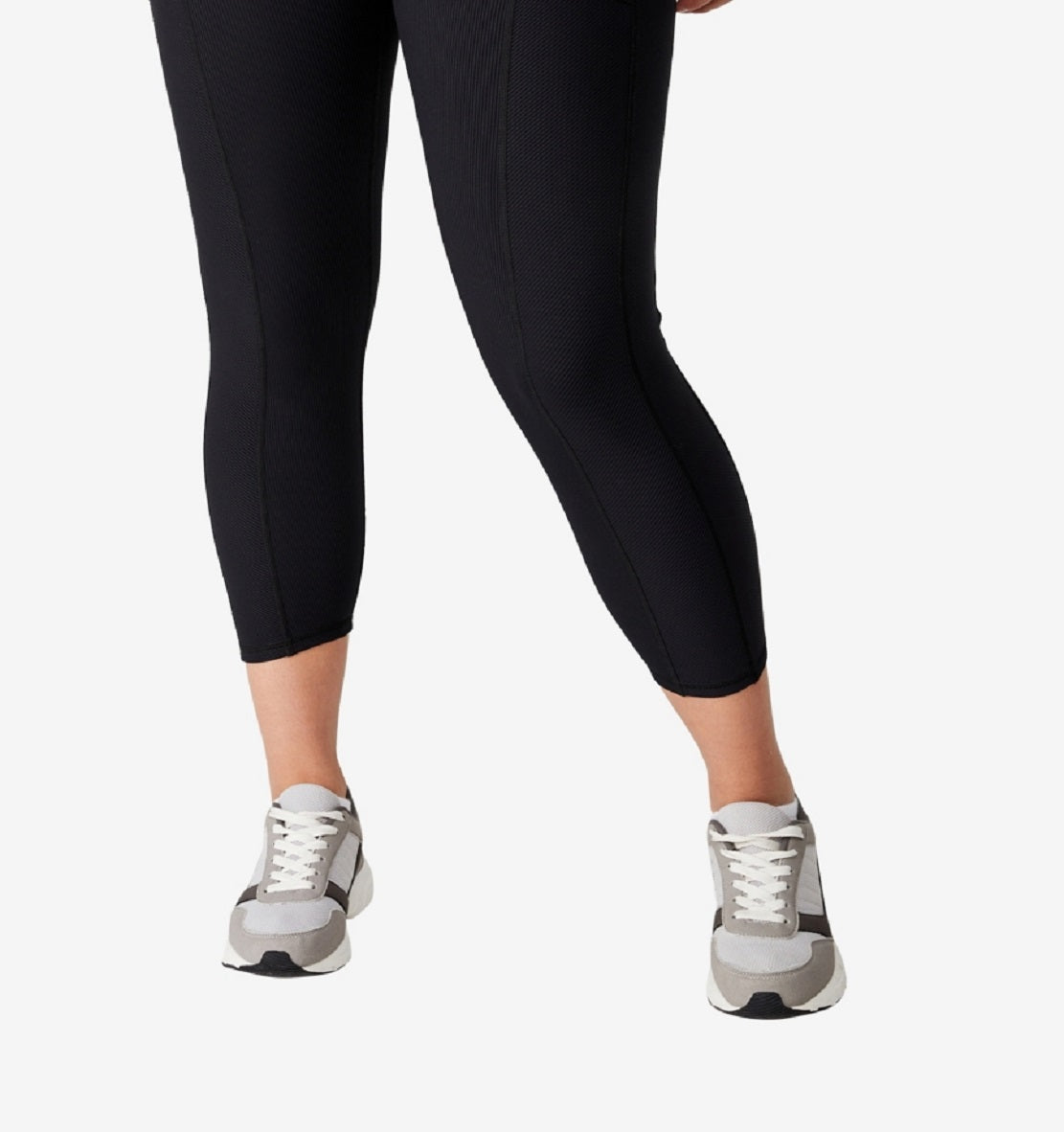 COTTON ON Women's Active Rib Pocket 7/8 Leggings Black
