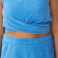 COTTON ON Women's Active Sweat To Swim Vestlette Top Blue Size 16W