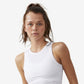 Cotton On Women's Active Rib Tank Top White Size Small