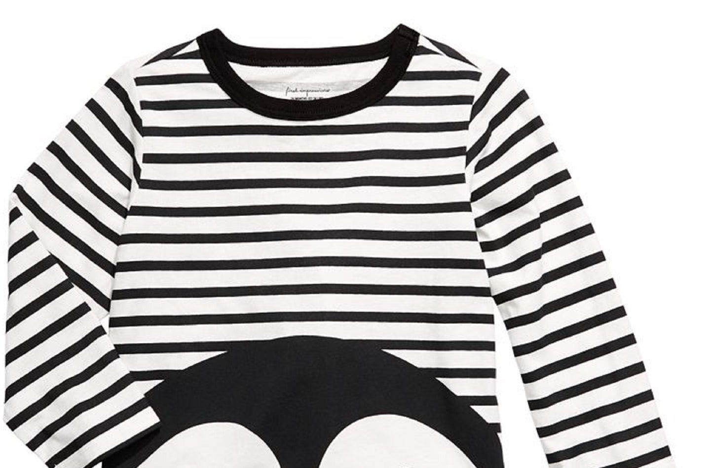 First Impressions Baby Boy's Striped Penguin Print Cotton T-Shirt White Size 18MOS