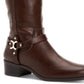 Charter Club Women's Helenn Almond Toe Knee High Fashion Shoes Brown Size 6.0