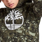 Timberland Men's Camo Tree Logo Hoodie Green Size Small