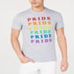INC International Concepts Men's Rainbow Pride Graphic T-Shirt Gray Size XXX-Large