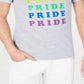 INC International Concepts Men's Rainbow Pride Graphic T-Shirt Gray Size XXX-Large