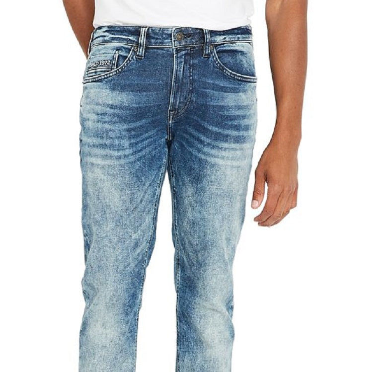Buffalo David Bitton Men's Ash X Jeans Blue Size 38X32