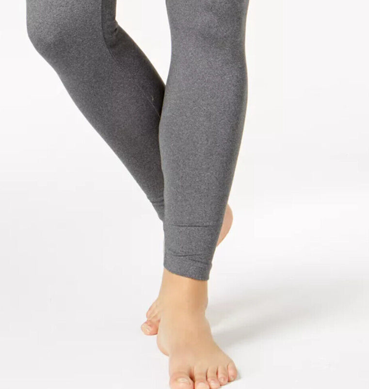 32 Degrees Women's Cozy Leggings Grey Size Extra Small