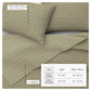100% Cotton Honeycomb Waffle Garment Washed Quilt Set - Genevieve Collection