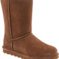 BEARPAW Women's Elle Short Wide Cadet Boot Suede Classic Hickory Ii