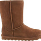 BEARPAW Women's Elle Short Wide Cadet Boot Suede Classic Hickory Ii