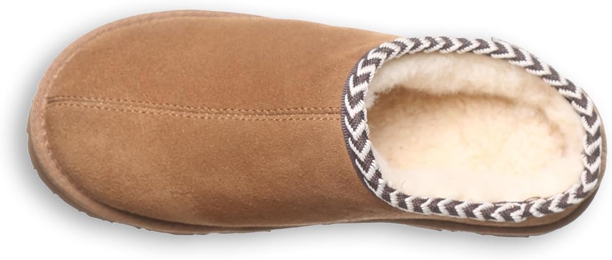 BEARPAW Women's Tabitha Slipper Women's Slipper Hickory Ii Suede