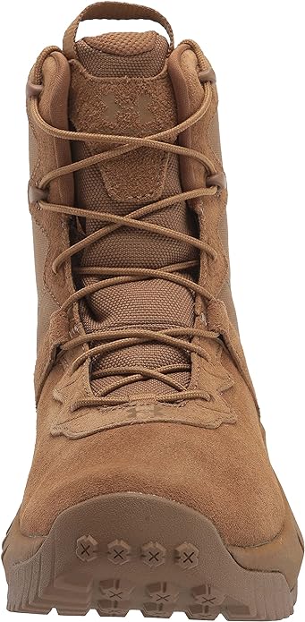 Under Armour Men's Micro G Valsetz Lthr Military and Tactical Boot, Coyote