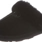 BEARPAW Women's Loki Black Women's Slippers Comfortable & Light-Weight Size 8