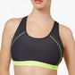 Ideology Women's Strappy Back Medium Impact Sports Bra Gray Size Small