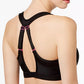 Ideology Women's Strappy Back Medium Impact Sports Bra Gray Size Small
