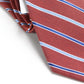 Nautica Men's Rust Striped Skinny Slim Silk Neck Tie Blue Size Regular