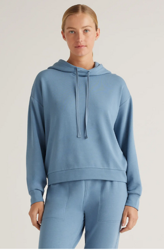 Cotton on Women's Your Favourite Hoodie Sweatshirt Blue Size Medium