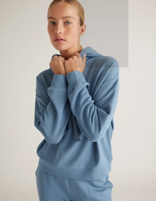 Cotton on Women's Your Favourite Hoodie Sweatshirt Blue Size Medium