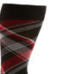 Cole Haan Men's Plaid Lightweight Crew Socks Gray-Blue - Size 7-11