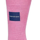 Calvin Klein Jeans Men's Logo-Patch Crew Socks Pink Size 7-12