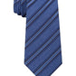 Kenneth Cole Reaction Men's Silk Professional Neck Tie Navy Striped Size Regular