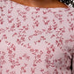 Karen Scott Women's Printed 3/4-Sleeve Top Pink Size XX-Large