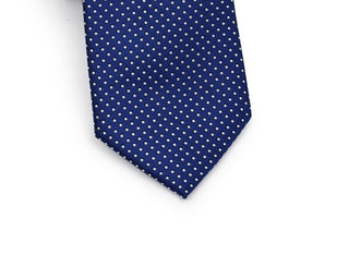 Nautica Men's Neck Tie Manzanita Check Grid Skinny Slim Silk Blue Size Regular
