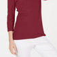 Karen Scott Women's Cotton Scoop Neck Top Wine Size Petite XL