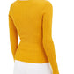 INC International Concepts Women's Surplice Textu Blouse Gold Size X-Large