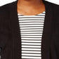 Karen Scott Women's Turbo Duster Cardigan Black Size X-Large