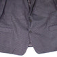 Ralph Lauren Men's Plaid Printed Notched Blazer Gray Size 41