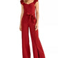 Rachel Roy Women's Iona Jumpsuit Red Size XX-Large